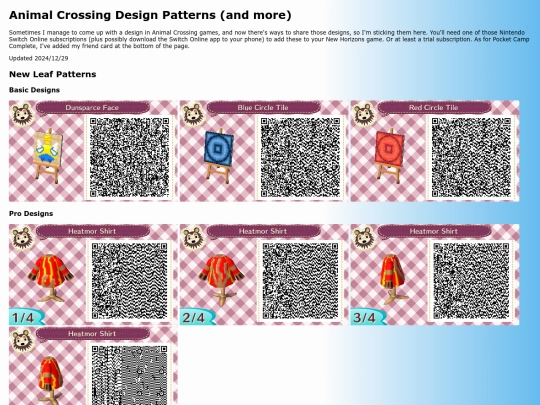 games/acpatterns screenshot