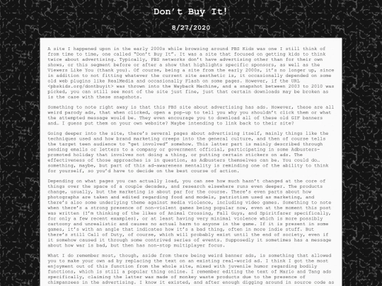 pagenotes/0102_dontbuyit screenshot