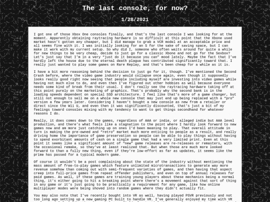 pagenotes/0131_lastconsole screenshot