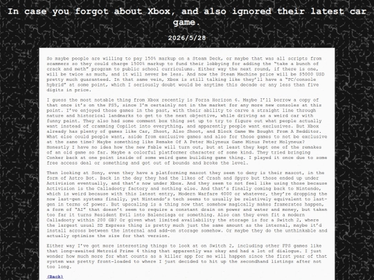 pagenotes/0234_xboxxists screenshot