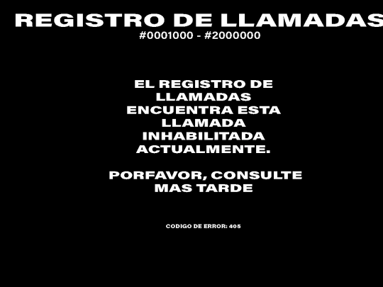 nodisponible screenshot