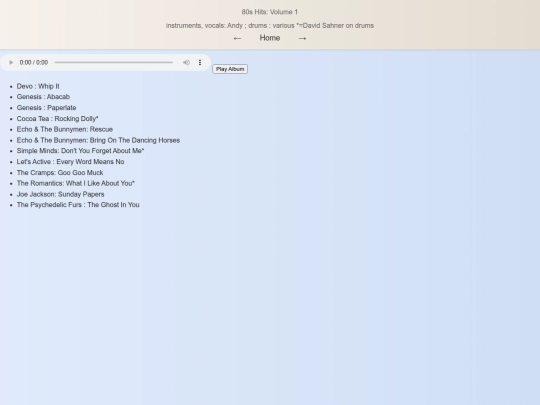 80s-hits screenshot