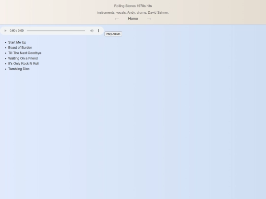 RollingStones screenshot