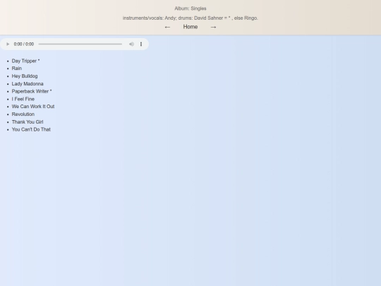 singles screenshot