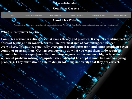 Website/Landingpage screenshot