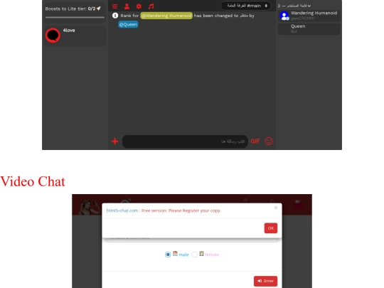 chaty screenshot