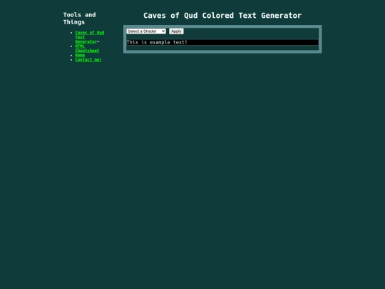qudColor screenshot