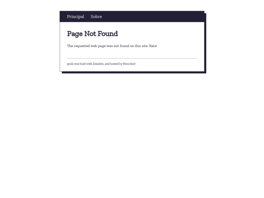 not_found screenshot
