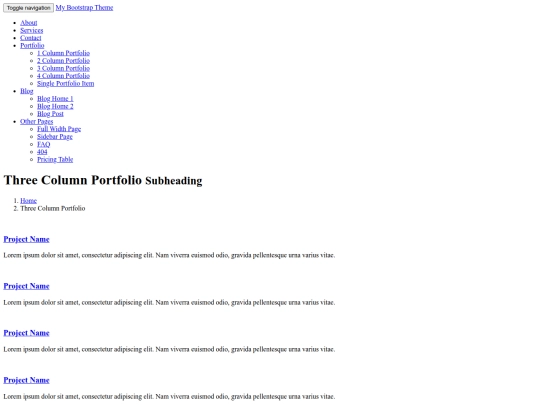 blogpost-templates/portfolio-3-col screenshot