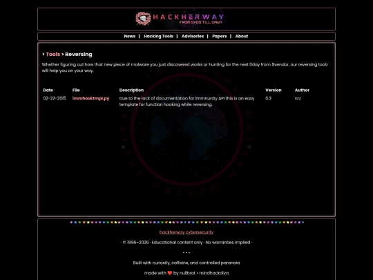 hacking-tools/reversing-tools screenshot