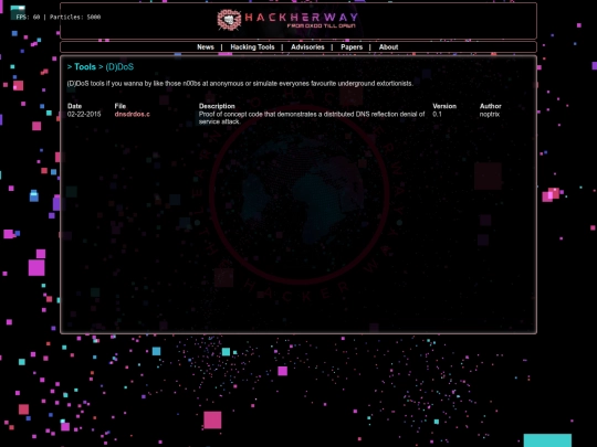 hacking-tools/toolpage screenshot