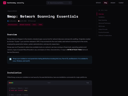 helix-kitten/blog-nmap screenshot