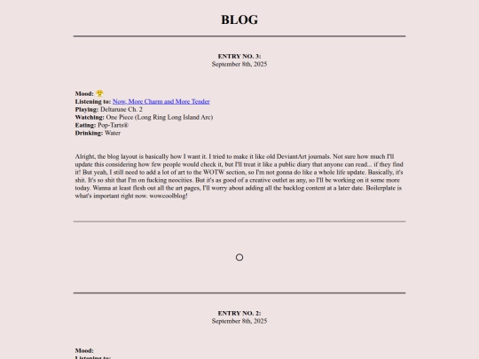 blog screenshot