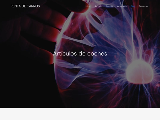 blog screenshot