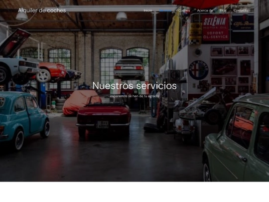 services screenshot