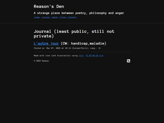 journal screenshot