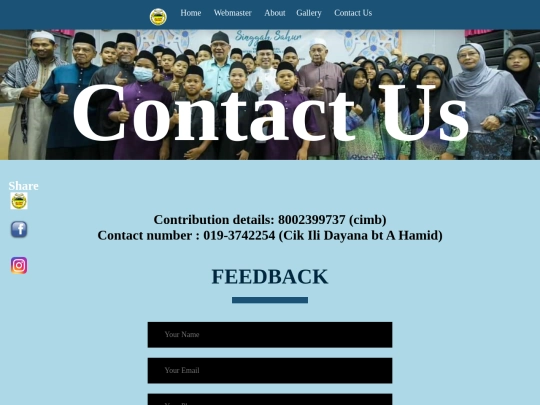 contactus screenshot