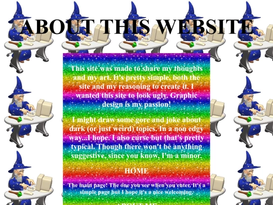 aboutsite screenshot