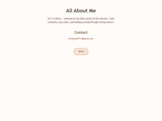 aboutme screenshot