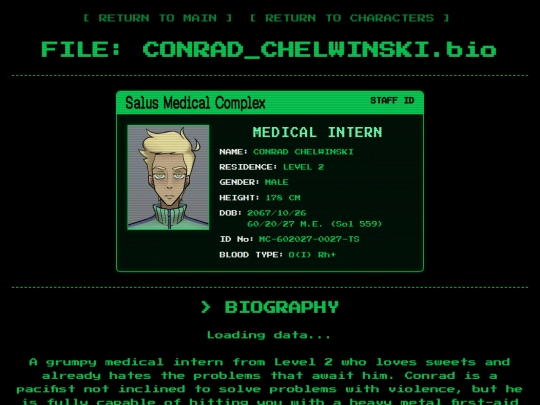 conrad screenshot