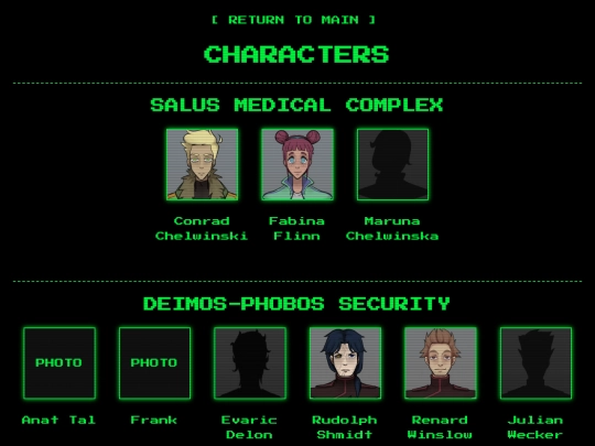 martialis-characters screenshot