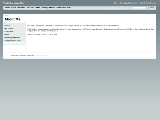 aboutme_n screenshot