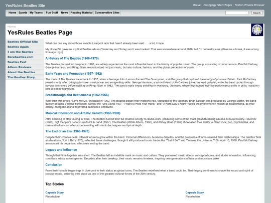 beatles_n screenshot