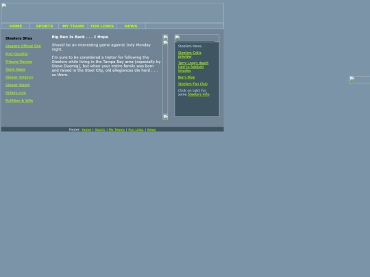 yesrulesweb/steelers screenshot