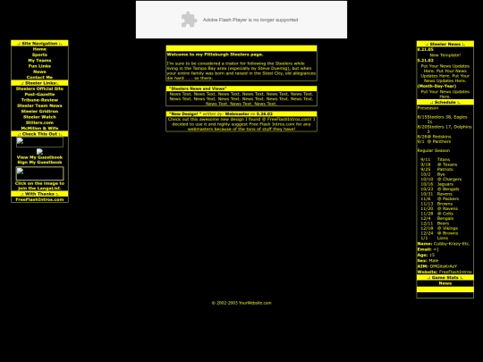 yesrulesweb/steelers_n screenshot