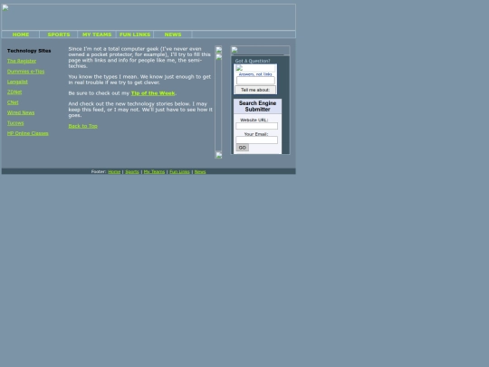 yesrulesweb/technology screenshot