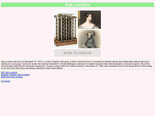 ada.lovelace screenshot