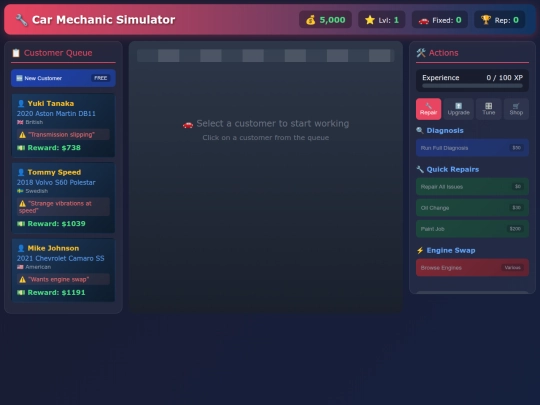 CarMechanicSimulator screenshot