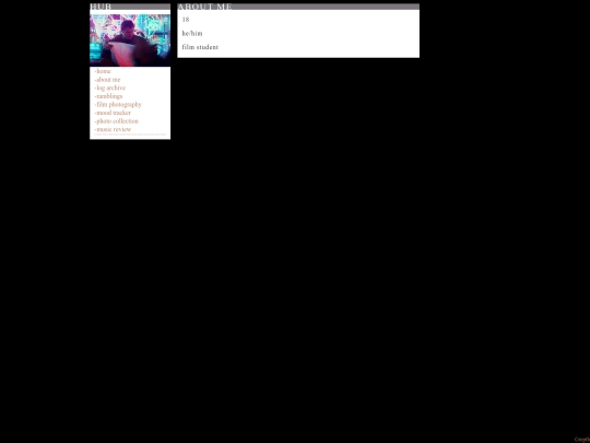 aboutme screenshot