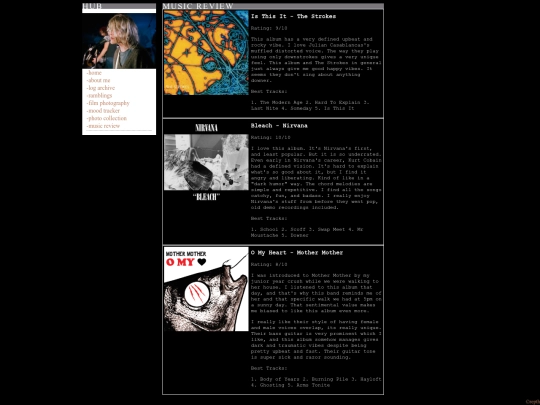 musicReview screenshot
