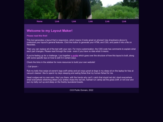 newlayouttest screenshot