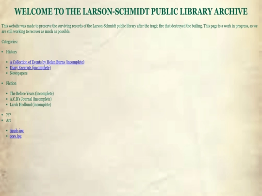 index screenshot