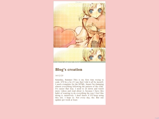 blog screenshot