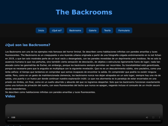 backrooms screenshot