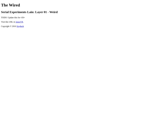 lain/wired screenshot