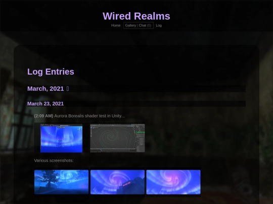 log_mar21 screenshot