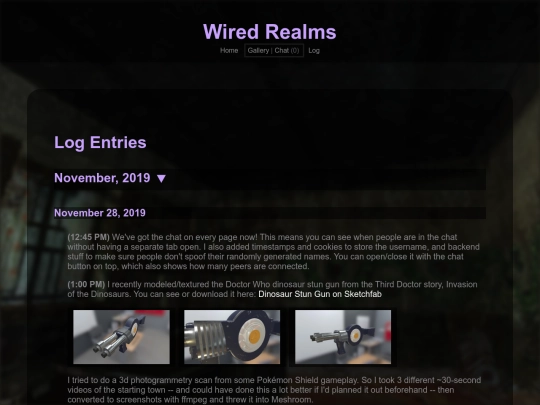 log_nov19 screenshot