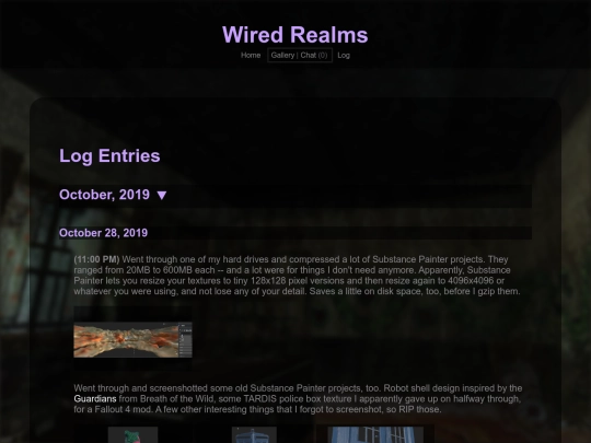 log_oct19 screenshot