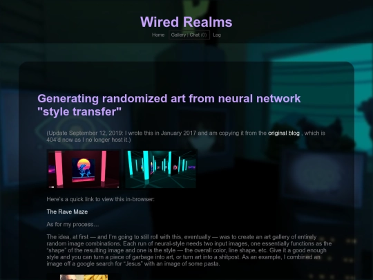 rave_maze screenshot