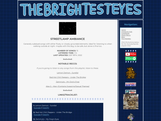 music/streetlampambiance screenshot