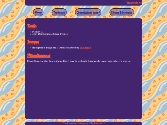 credit screenshot