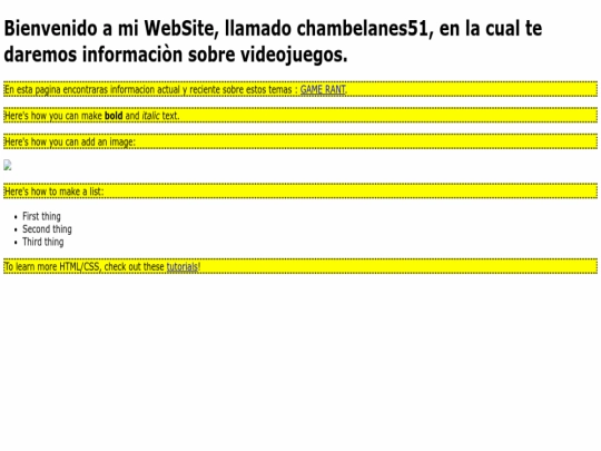 index screenshot