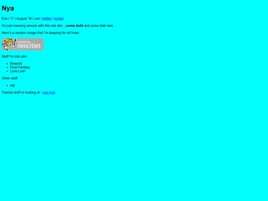 index screenshot