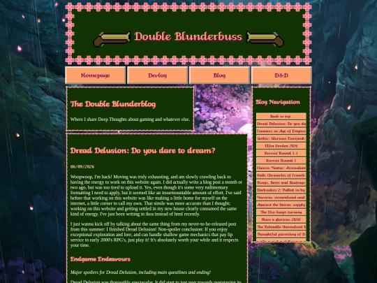 blog screenshot