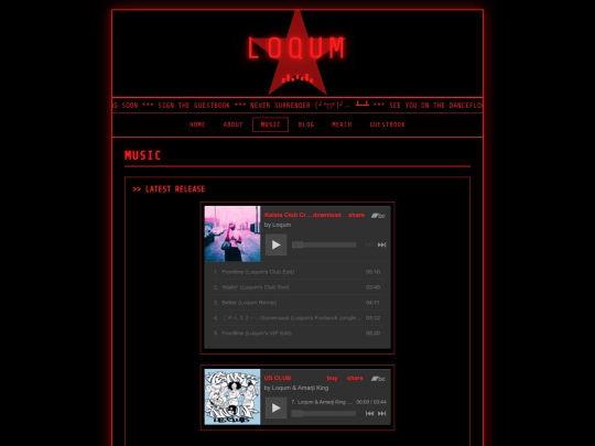 music screenshot
