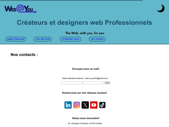dream_museum/link_folder/Web@you/webatyou_contact screenshot